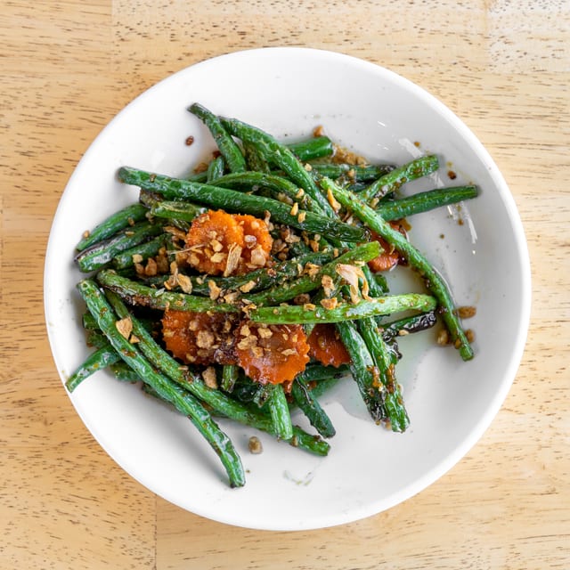 Garlic Green Beans.