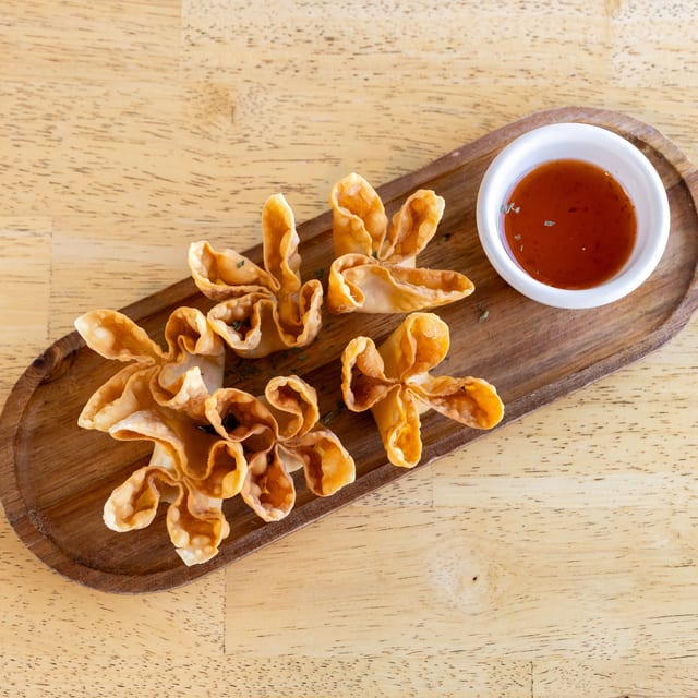 Crab Rangoon.