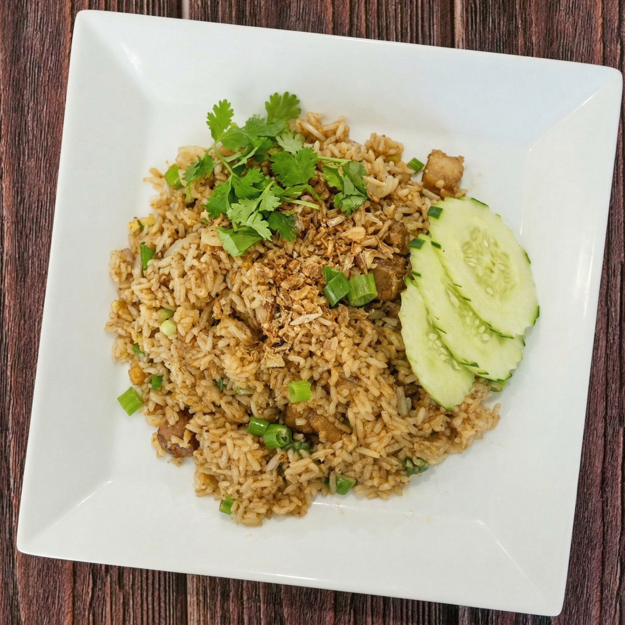 Garlic Fried Rice.
