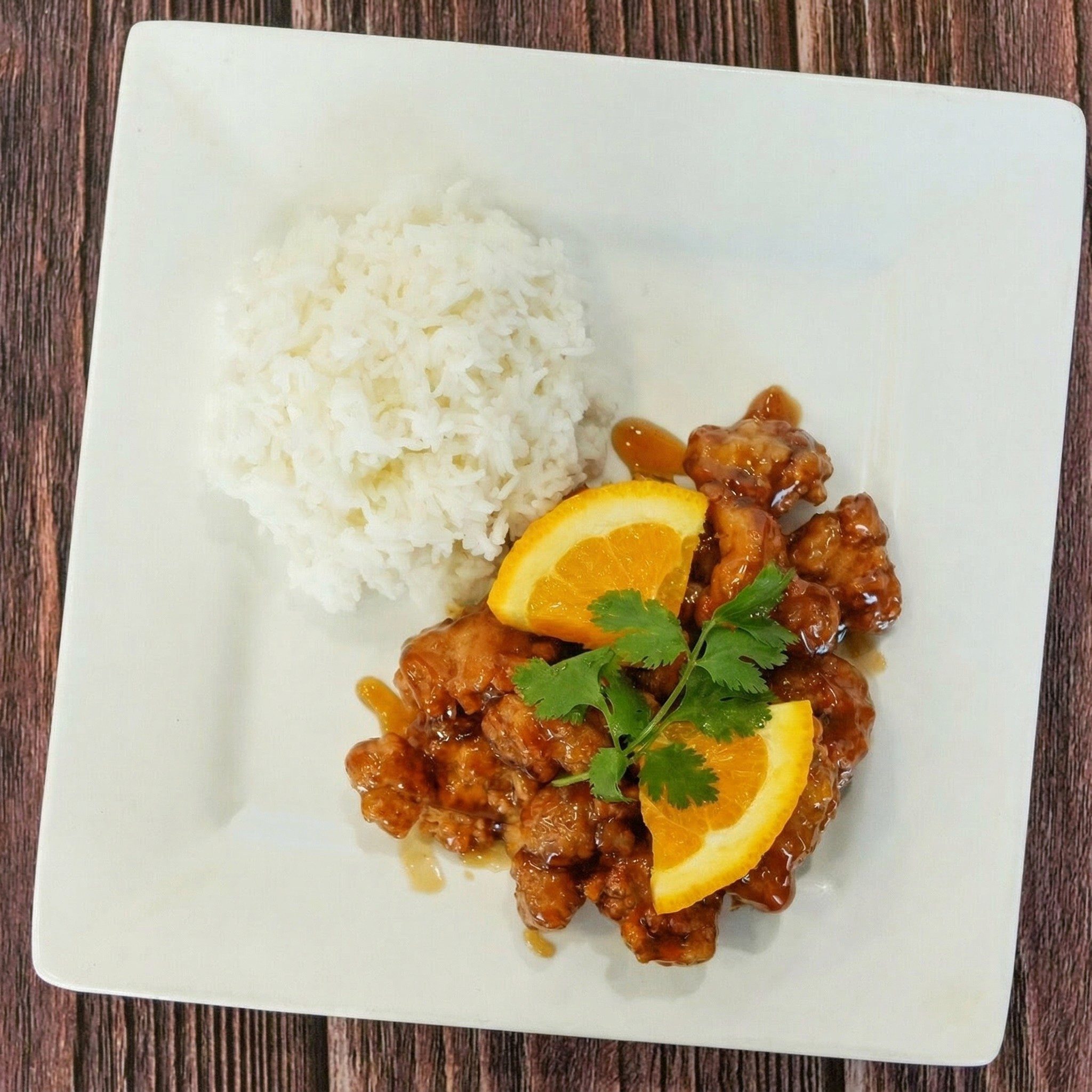 Orange Chicken.
