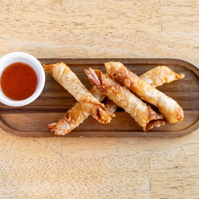 Shrimp Rolls.