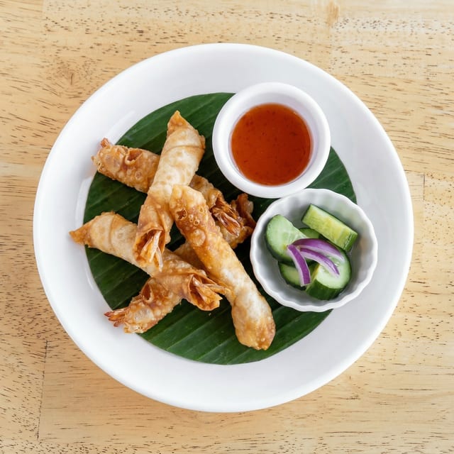 Shrimp Rolls.