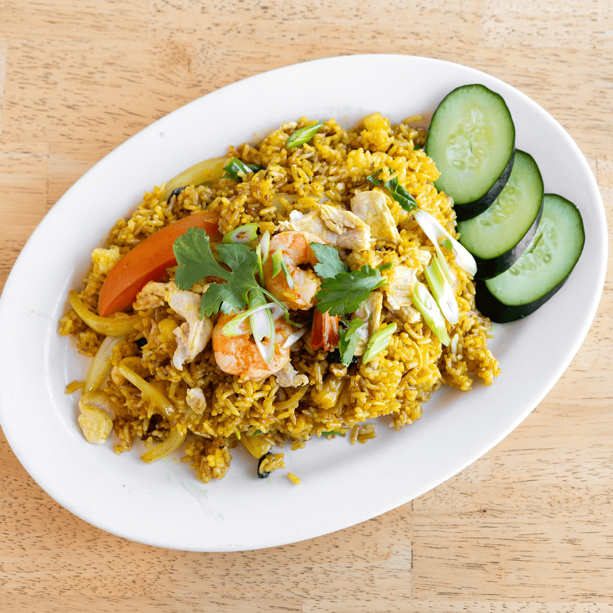 Pineapple Fried Rice.